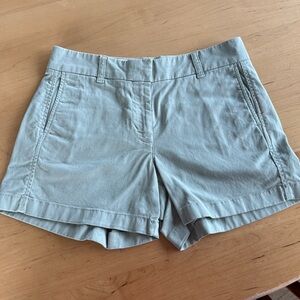 J CREW Womens 4" Shorts Cotton Stretch 
H5806 Flat Front Sz -4